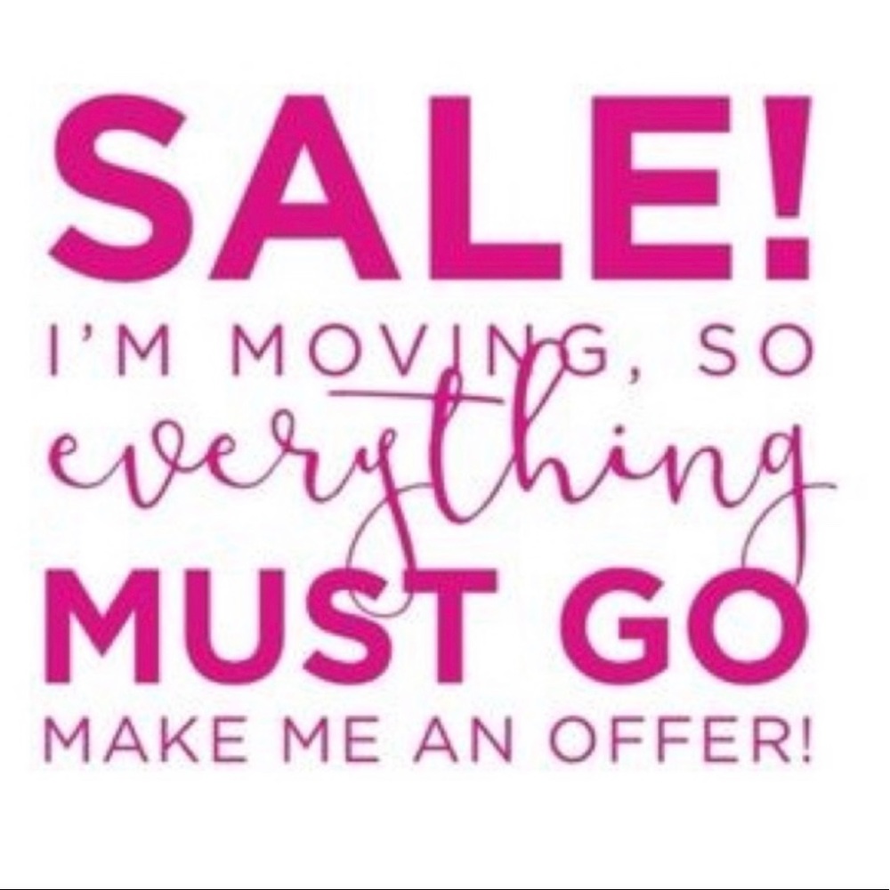 Moving SALE!